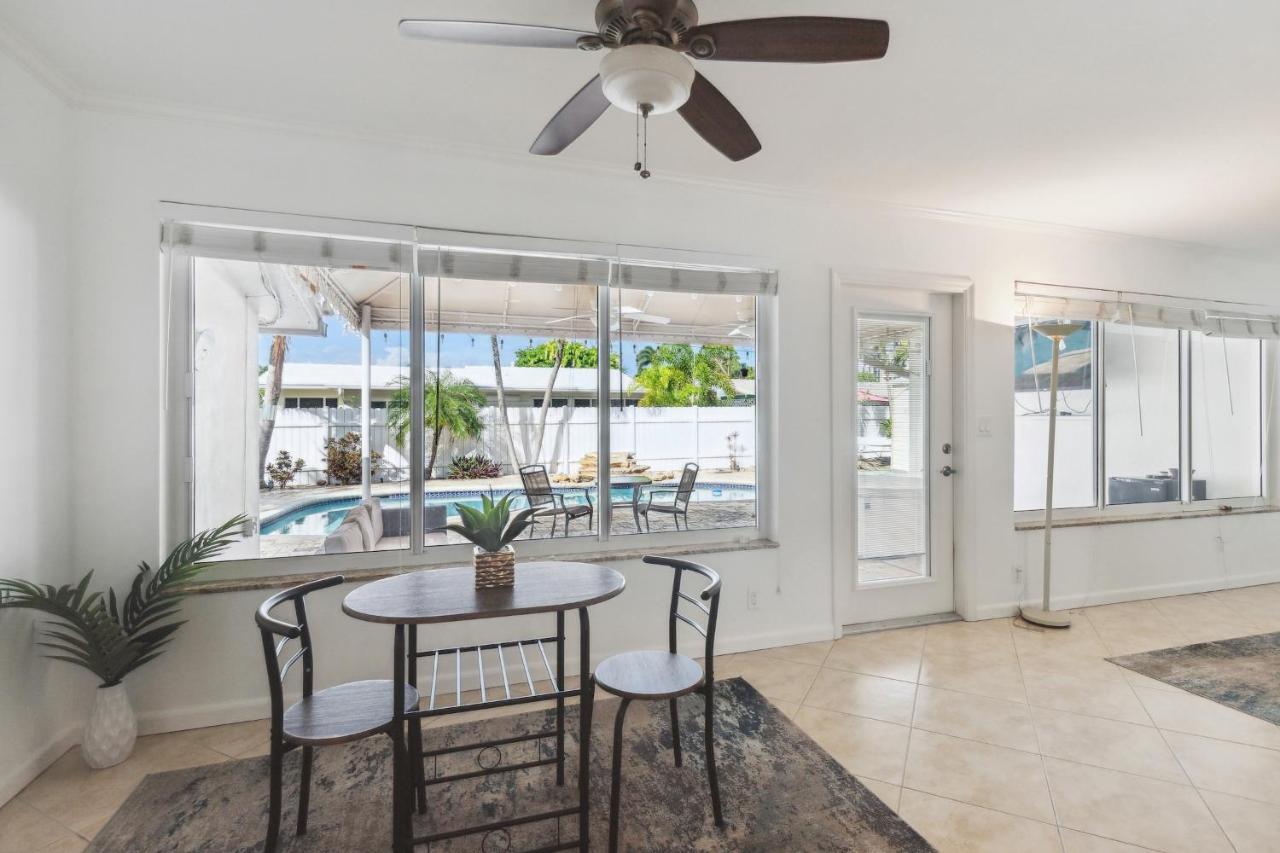 Chic Fort Lauderdale House With Private Pool Экстерьер фото