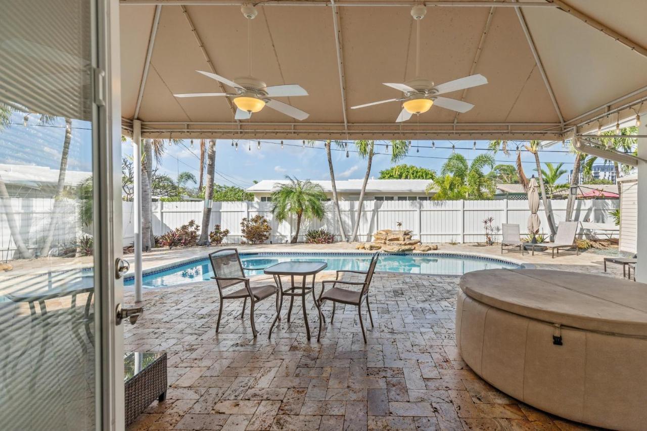 Chic Fort Lauderdale House With Private Pool Экстерьер фото