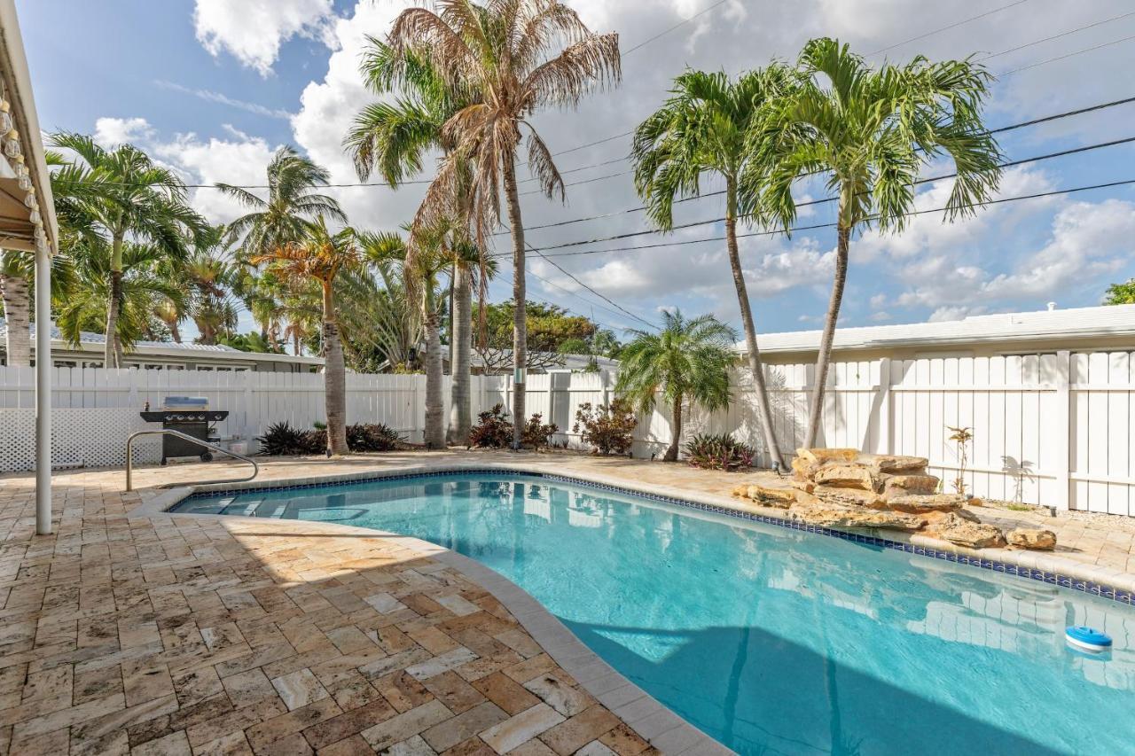 Chic Fort Lauderdale House With Private Pool Экстерьер фото